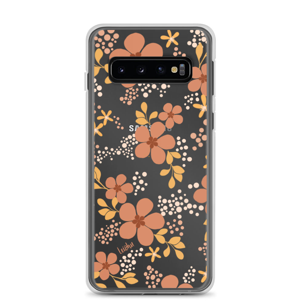 Groovy Pua Clear Protective Phone Case for Samsung Galaxy S21/S20/Note 20 - Slim & Scratch-Resistant Cover for Everyday Use, Work & Travel