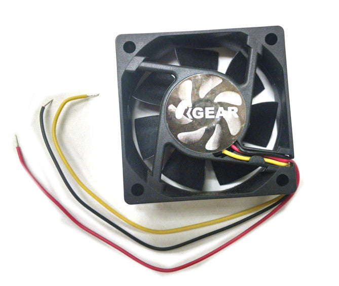 Okgear 60mm x 60mm x 20mm 12V DC Cooling Fan with 3-Wire Connector - Perfect for PC Case, Electronics Cooling, and DIY Projects