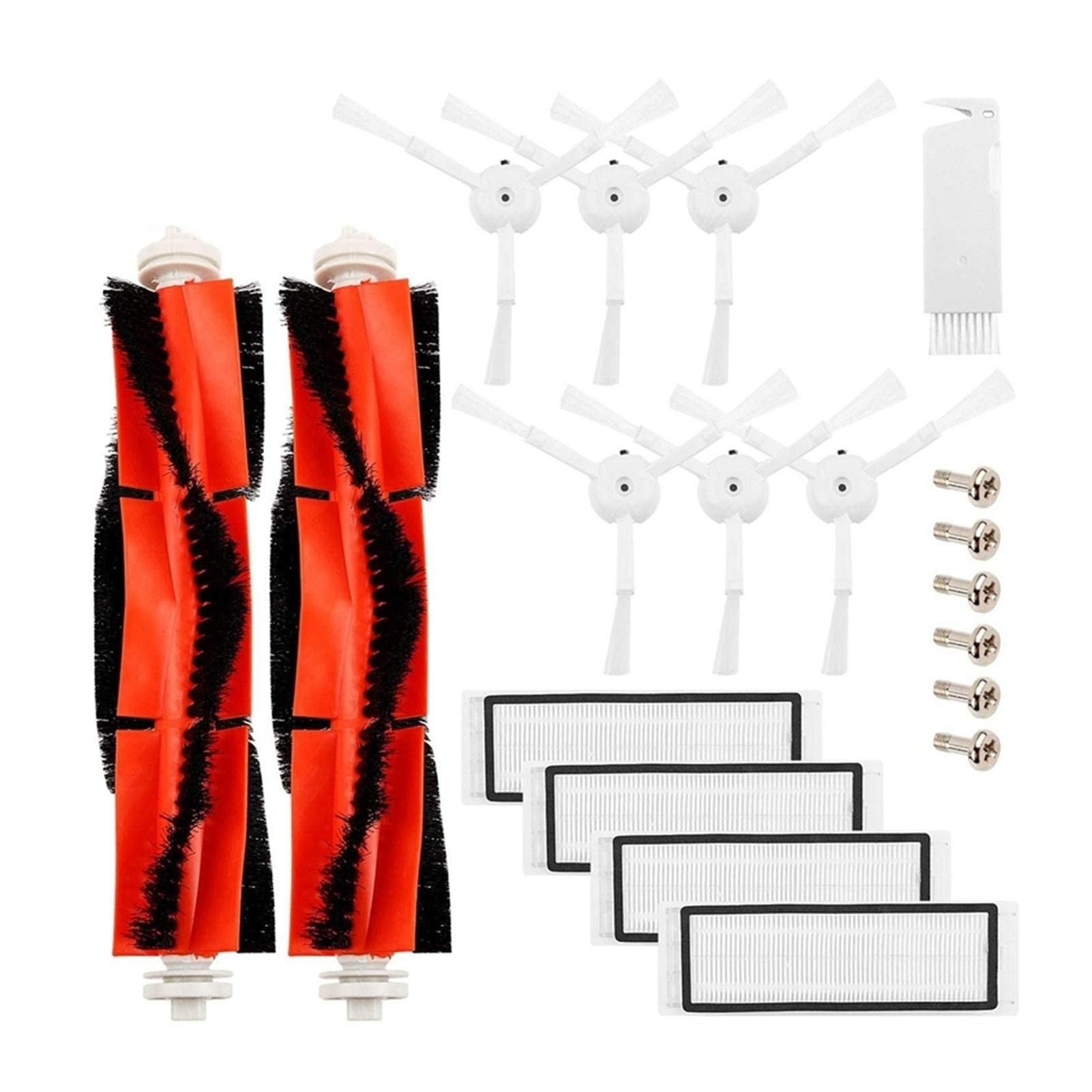 Xiaomi Robotic Vacuum Cleaner Replacement Parts - WERTYU Sweeping Robot Accessories & Cleaner Replacement for Xiaomi Mijia 1C/Rockrobo | Perfect for Home Cleaning & Maintenance