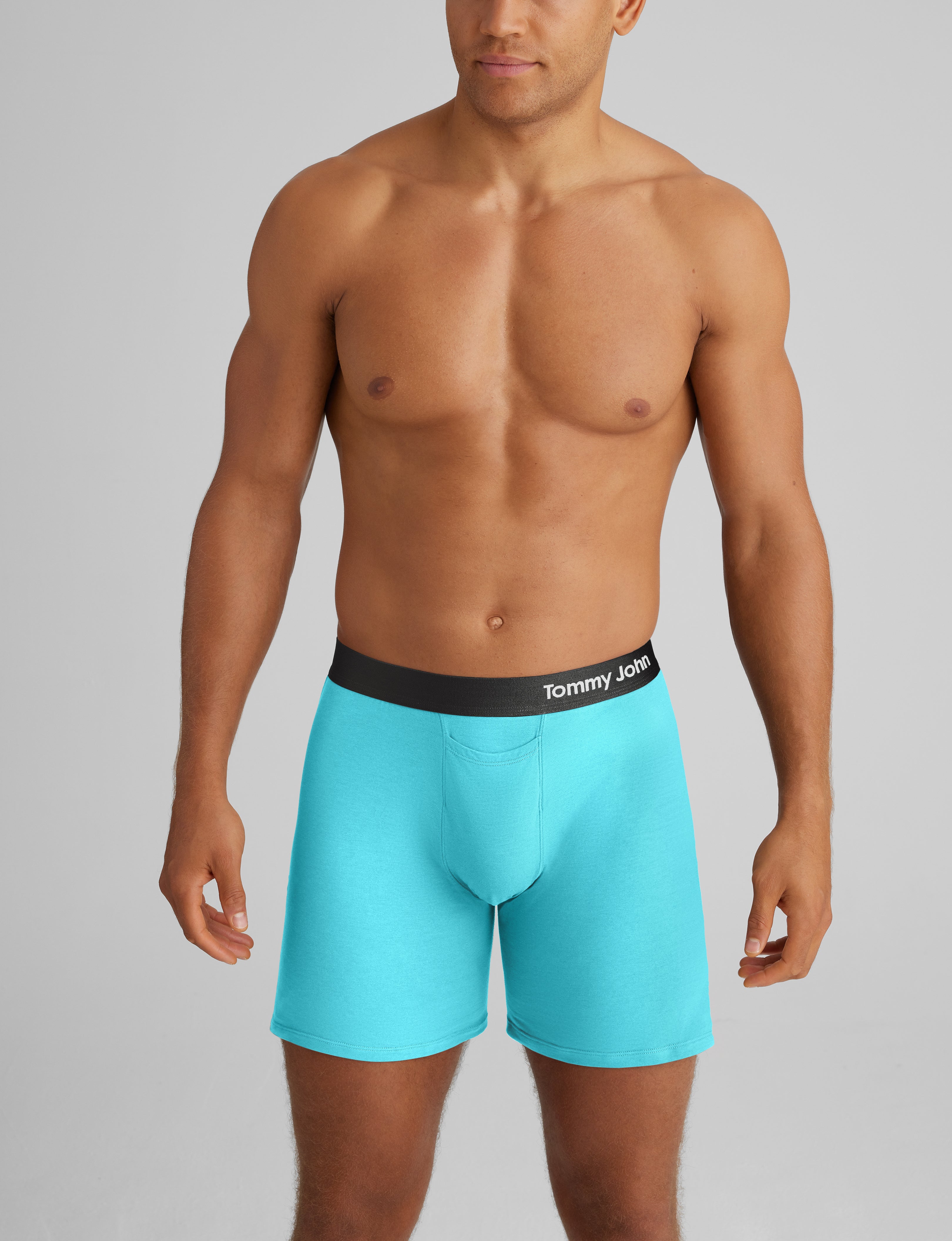 Breathable Cotton Relaxed Fit Boxer Briefs 6-Pack - Soft & Comfortable Men's Underwear for Everyday Wear, Lounge & Sleep