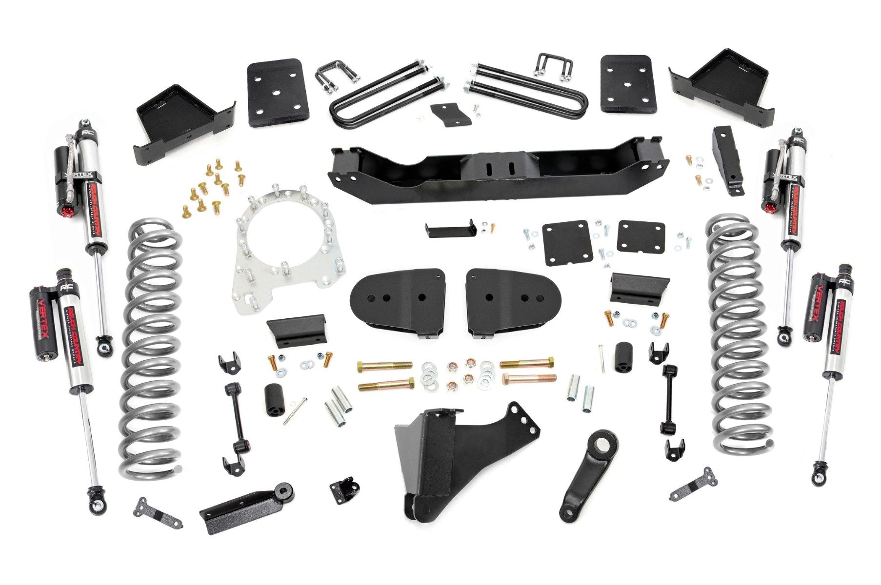 6 Inch Lift Kit for Ford F-250/F-350 Super Duty (2023-2025) - Heavy Duty Diesel Suspension System by OVLD Vertex 43850 - Off-Roading, Towing & Truck Customization Upgrade