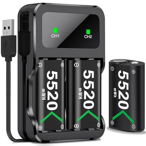 3x2550mAh-Black
