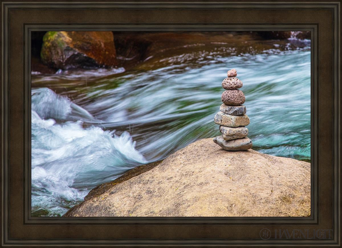 Cairn Meditation Stones - Natural Balancing Stones for Mindfulness, Stress Relief & Yoga - Perfect for Home, Office & Outdoor Meditation Practice