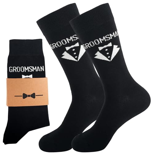 Groomsman Socks (Black)