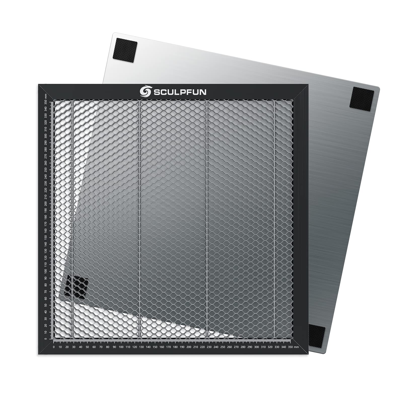 400x400mm Laser Cutting Honeycomb Work Table - Steel Panel Platform for CO2 & Diode Laser Engravers | Durable & Easy-Observing Surface | Perfect for Wood, Acrylic & Metal Cutting Projects