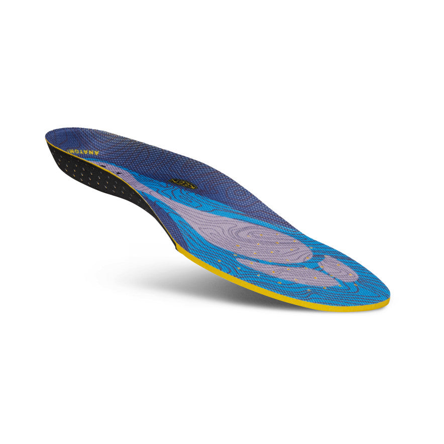 Women's Outdoor K 10 Replacement Insoles - Comfortable Arch Support for Hiking & Running Shoes | Ocean Blue | Perfect for Trail Walking, Gym Workouts & All-Day Wear