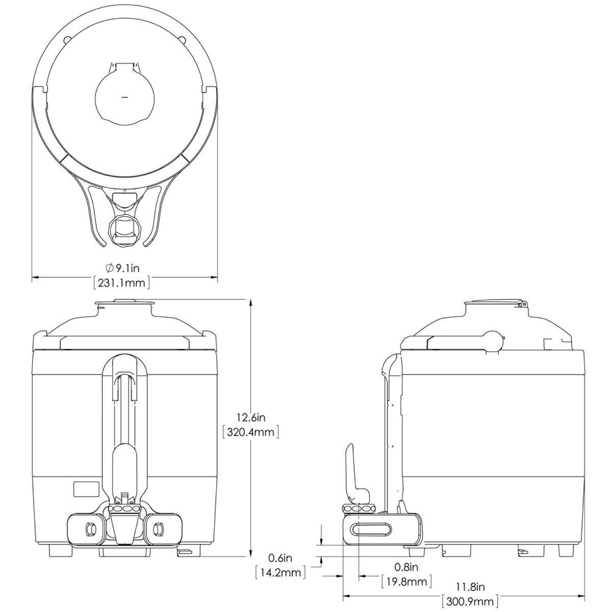 Bunn 44000.0250 Gen3 1 Gallon Stainless Steel Commercial Coffee Server - Perfect for Restaurants, Cafes, and Office Break Rooms