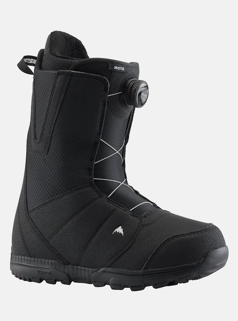Burton Moto Boa Snowboard Boots 2025 - Men's/Women's Waterproof Snowboarding Boots with Boa Lacing System - Perfect for All-Mountain & Freestyle Riding