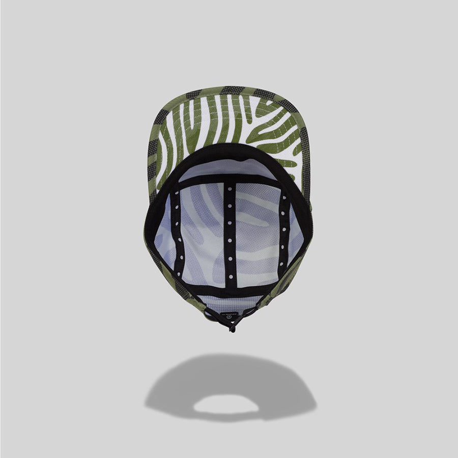 GOCap Badge Allover Zebra Scout Hat - Stylish Animal Print Baseball Cap for Women & Men - Perfect for Outdoor Adventures, Hiking, and Casual Wear
