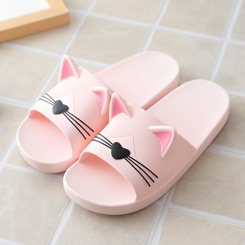 AioTio Women's Lightweight Non-Slip Indoor/Outdoor Slippers - Comfortable Bathroom House Shoes for Home, Spa, Yoga & Travel