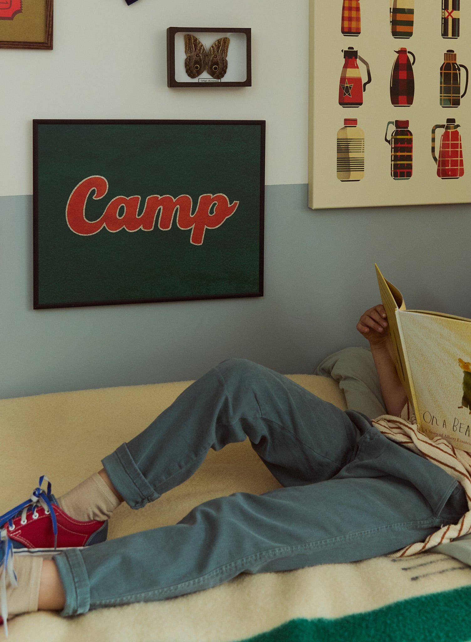 Go Camp! Outdoor Adventure Poster - Perfect for Hiking, Camping & Travel Enthusiasts - Wall Decor for Home, Office & Cabin