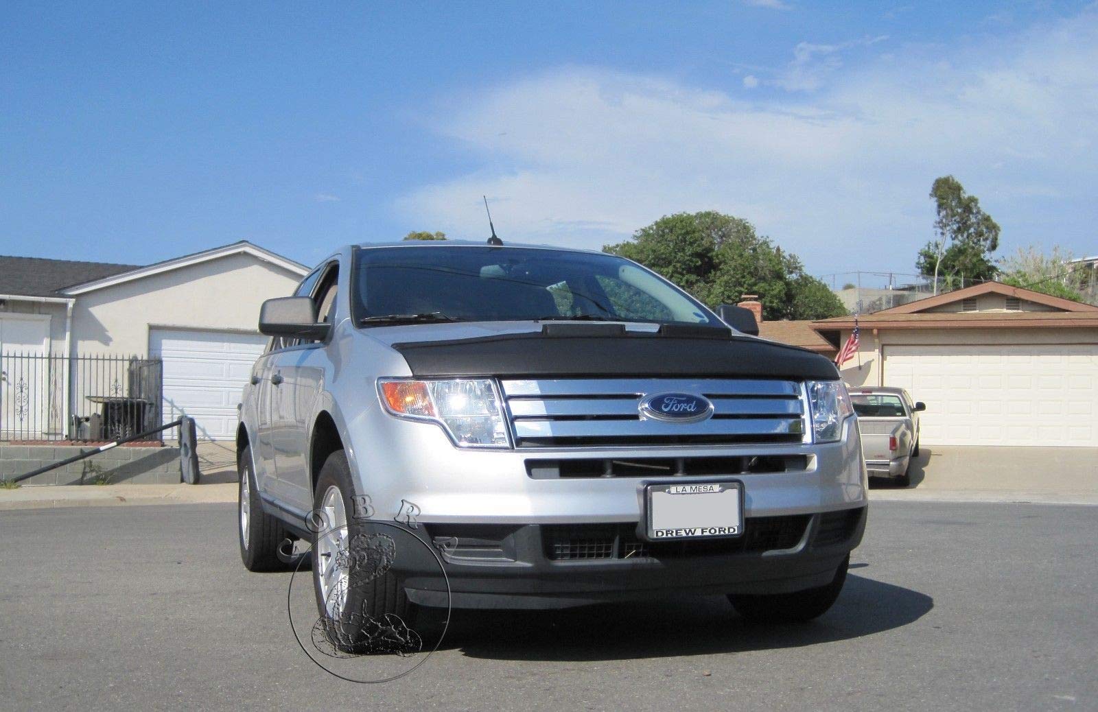 Ford Edge Car Bra Hood Cover (2007-2010) - Protective Bonnet Mask for Weather & Road Debris Protection - Perfect for Road Trips & Daily Commuting
