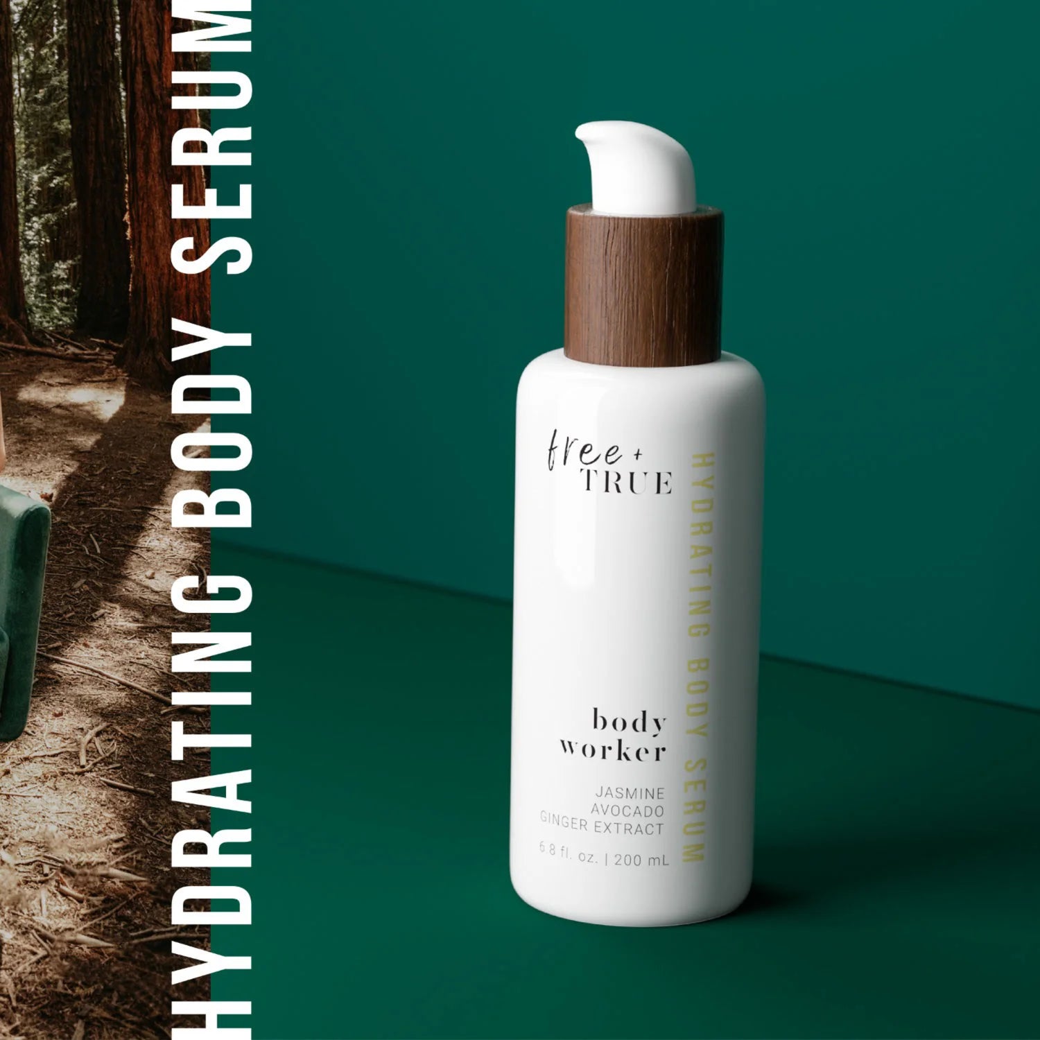 BODY WORKER Hydrating Body Serum - Moisturizing & Nourishing Skin Care for Dry Skin - Perfect for Daily Hydration & Post-Workout Recovery
