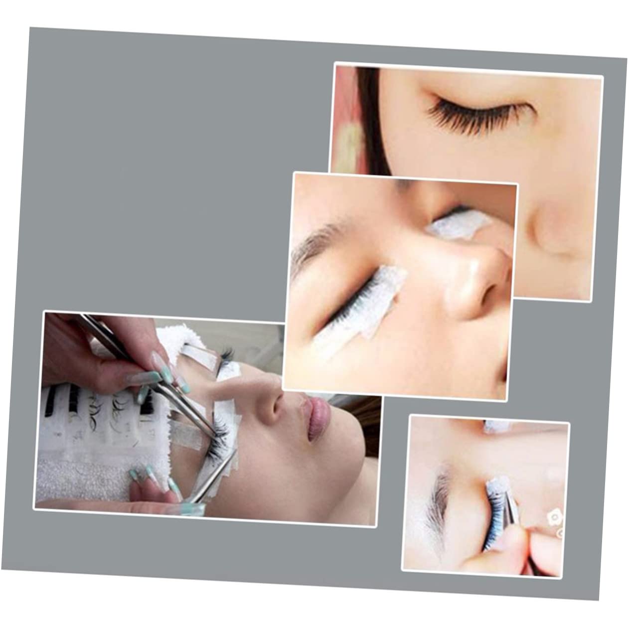 Premium Eyelash Extension Pads - 10 Rolls White Under Eye Patches for False Lashes & Makeup Application - Ideal for Lash Technicians, Salon Use & Home Beauty Care
