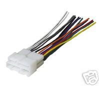 91-94 Saturn SL1 SL2 Stereo Wire Harness - Car Radio Wiring Installation Kit for Easy DIY Audio Upgrade | Perfect for Car Enthusiasts & Mechanics