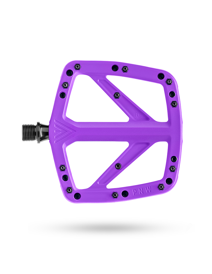 PNW Range Composite Bike Pedals - Lightweight & Durable MTB/BMX Pedals for Mountain Biking, Cycling & Commuting | Non-Slip Grip, Sealed Bearings