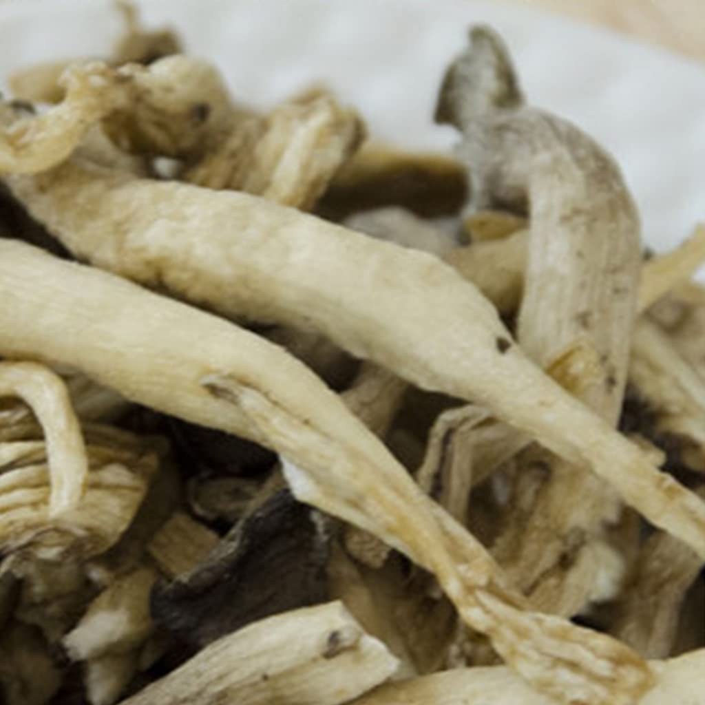 Organic Oyster Mushroom Snack 25g - Korean Farm Grown, Vegan Healthy Snack, Gluten-Free & Non-GMO - Perfect for On-the-Go, Office Snacking & Keto Diet