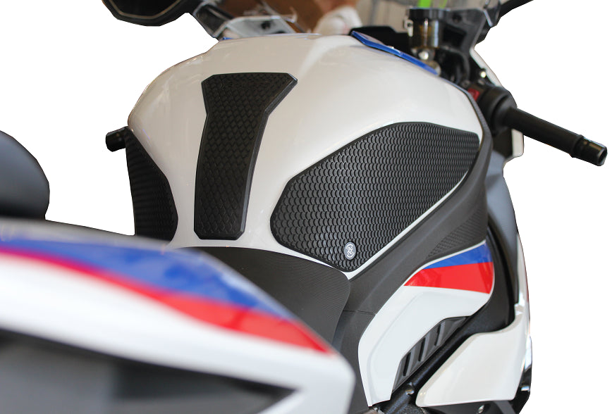 TechSpec S1000RR (2020) SnakeSkin Gripster Tank Pad Kit - Non-Slip Motorcycle Tank Protector for BMW S1000RR - Perfect for Racing, Commuting & Long Rides