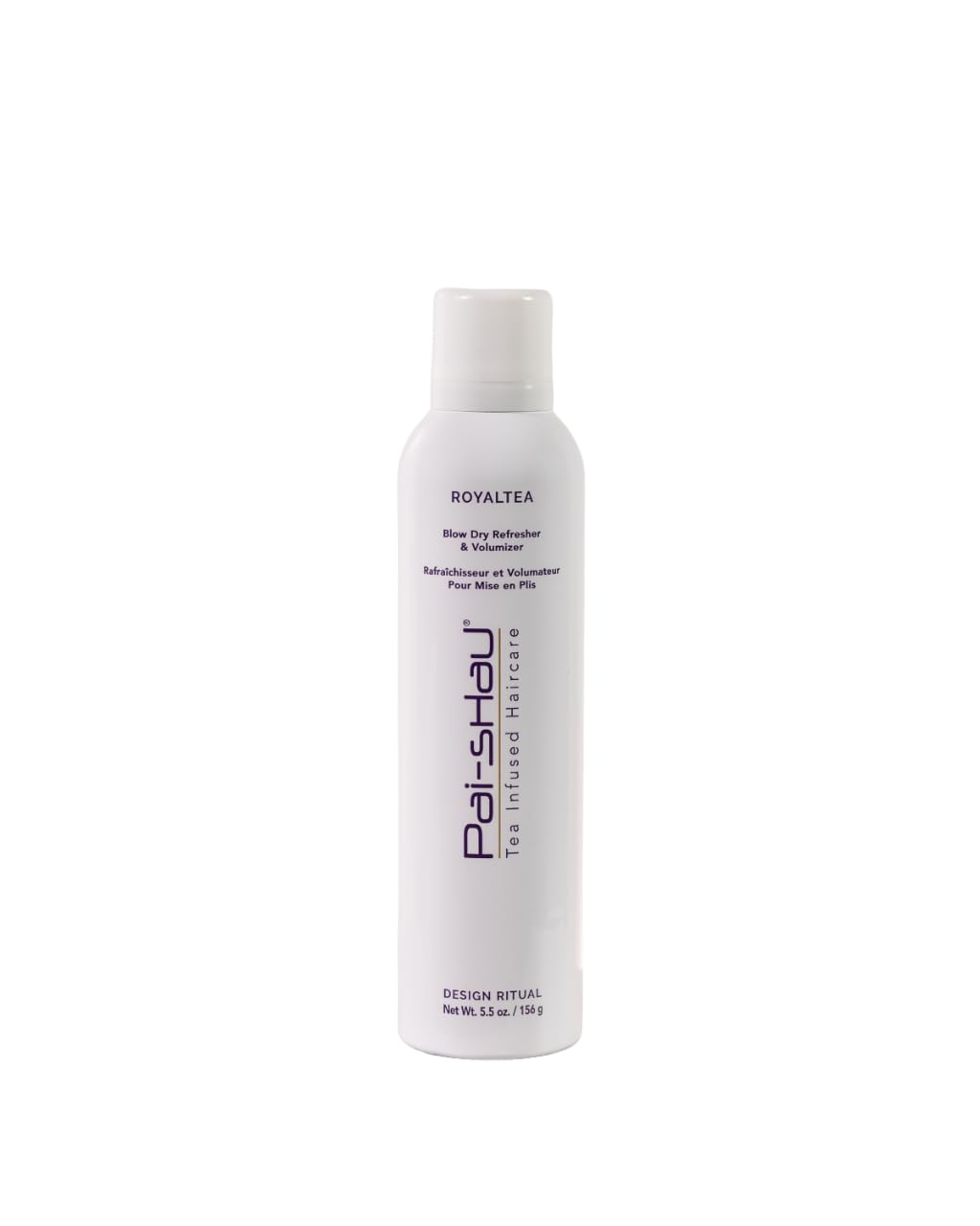 Pai-Shau RoyalTEA Dry Shampoo for All Hair Types - Volumizing & Refreshing Hair Powder - 5.5 oz (156g) - Perfect for Travel, Gym & On-The-Go Hair Care