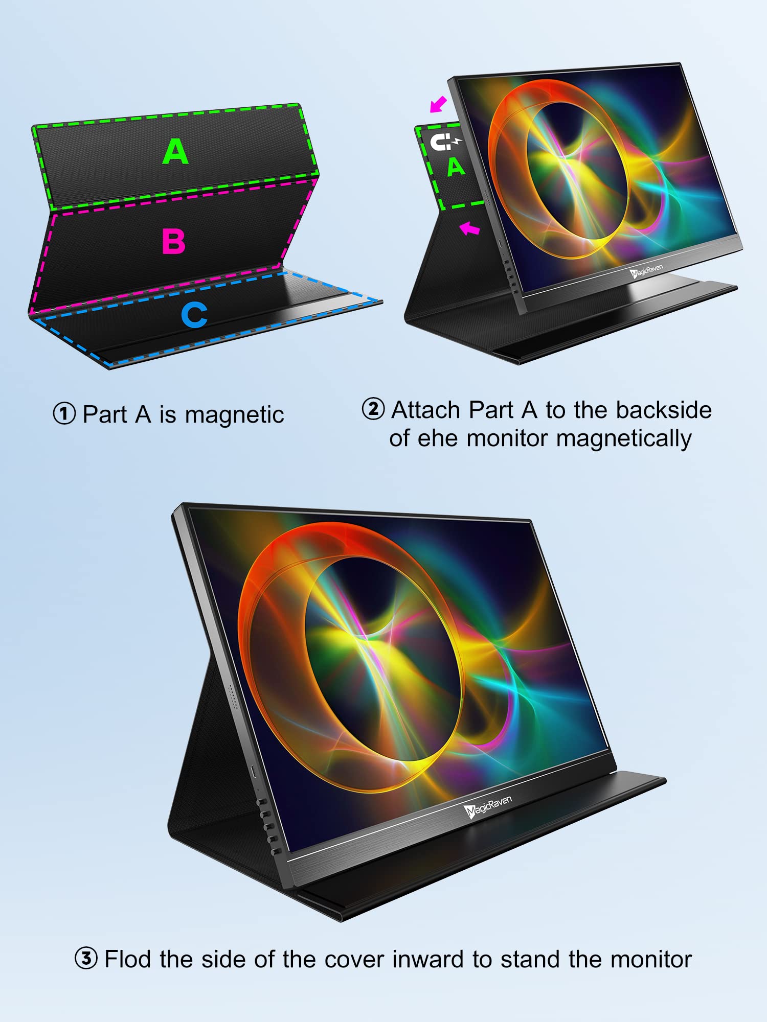 4K Portable Monitor 16