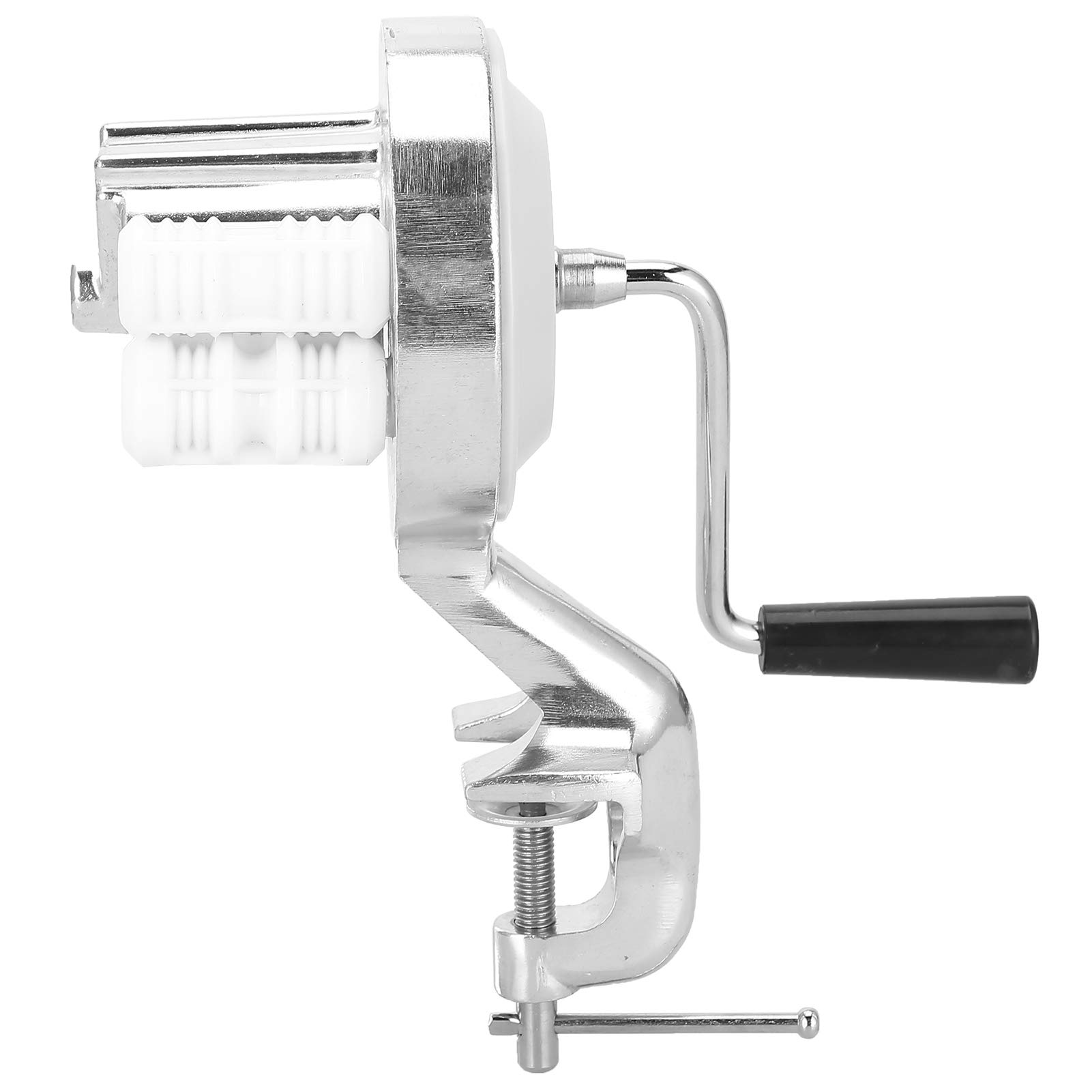 Stainless Steel Manual Pasta Maker Machine - Hand Crank Macaroni & Spaghetti Noodle Press for Kitchen DIY | Lightweight Pasta Press for Homemade Italian Pasta, Ramen & Dumpling Wrappers | Perfect for Home Chefs & Italian Cooking Enthusiasts