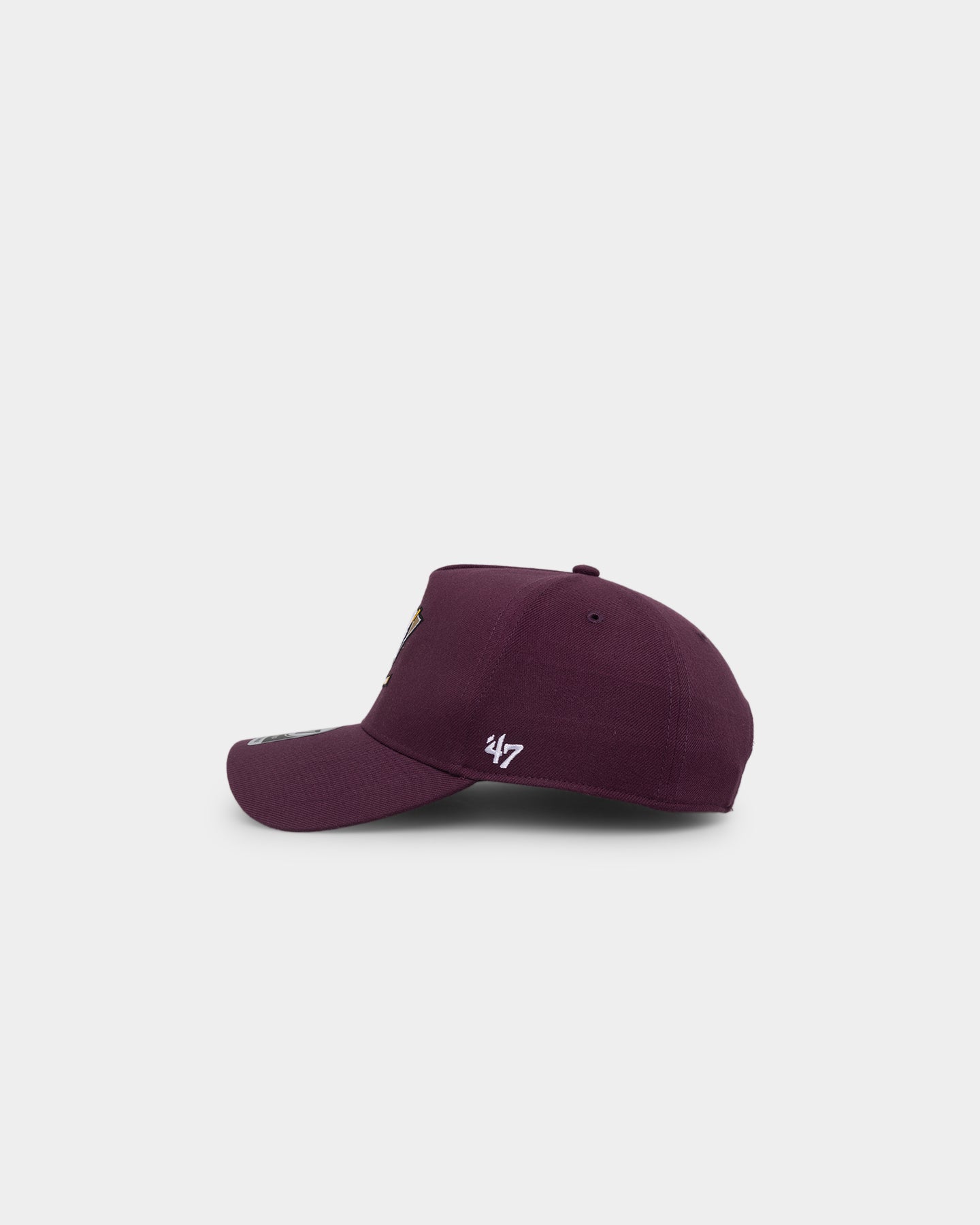 47 Brand Anaheim Ducks MVP DT Snapback Cap - Adjustable Plum Hockey Hat for Men & Women - Perfect for NHL Games, Sports Events & Casual Wear