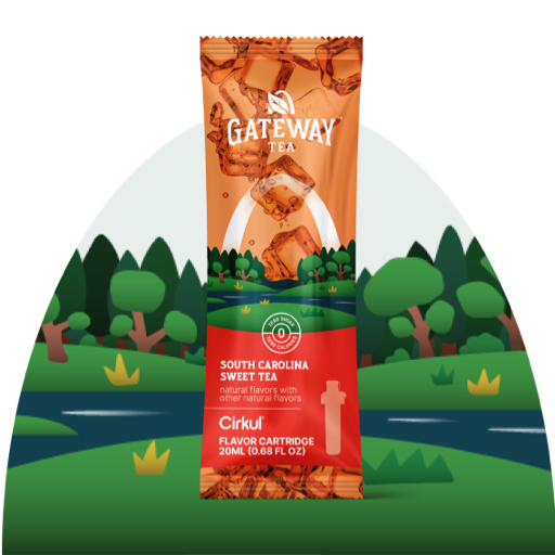 Sweet Tea Cartridge for Keurig - Refreshing Iced Tea Pods for Summer Drinks, Office Break or Relaxing at Home