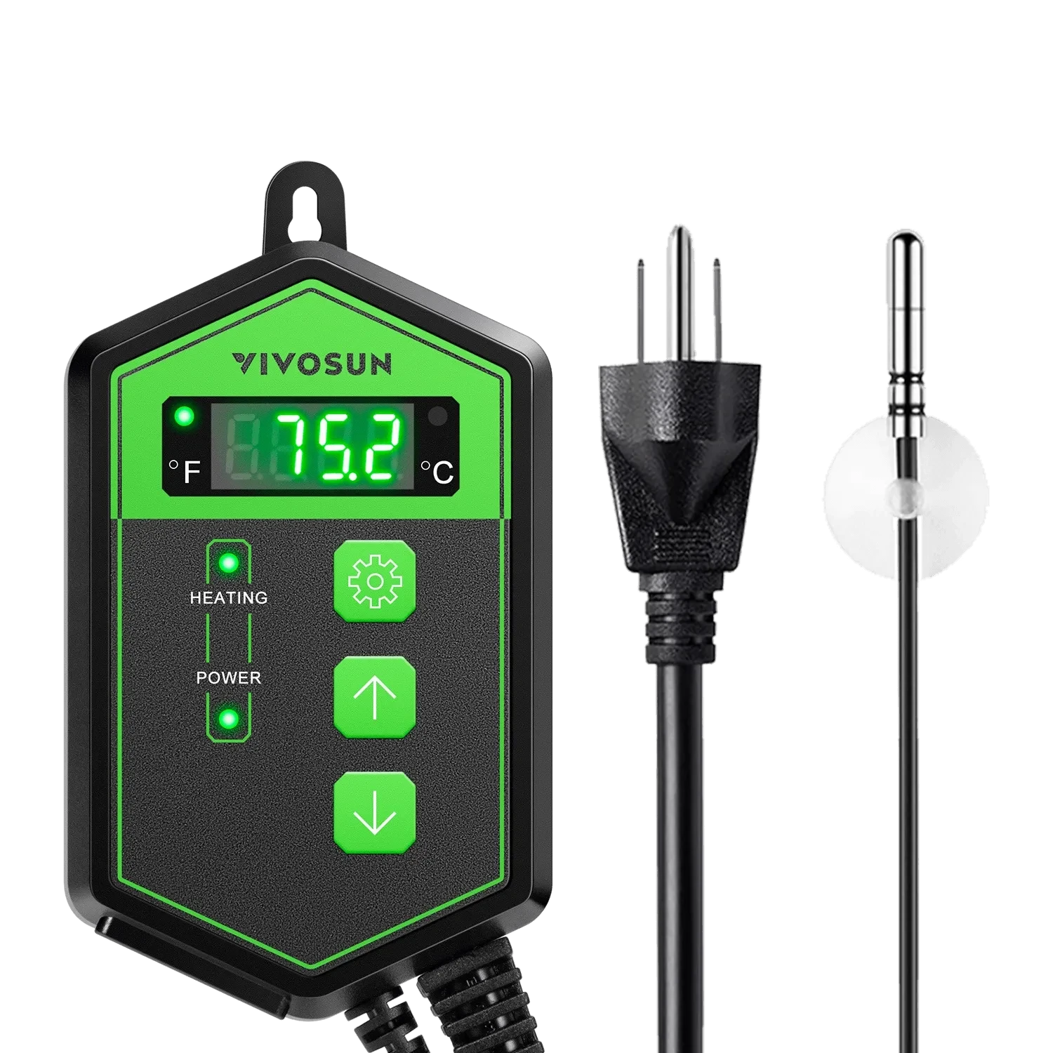 VIVOSUN Waterproof Seedling Heat Mat with Digital Thermostat Controller - Perfect for Indoor Plant Germination, Hydroponics & Greenhouse Gardening