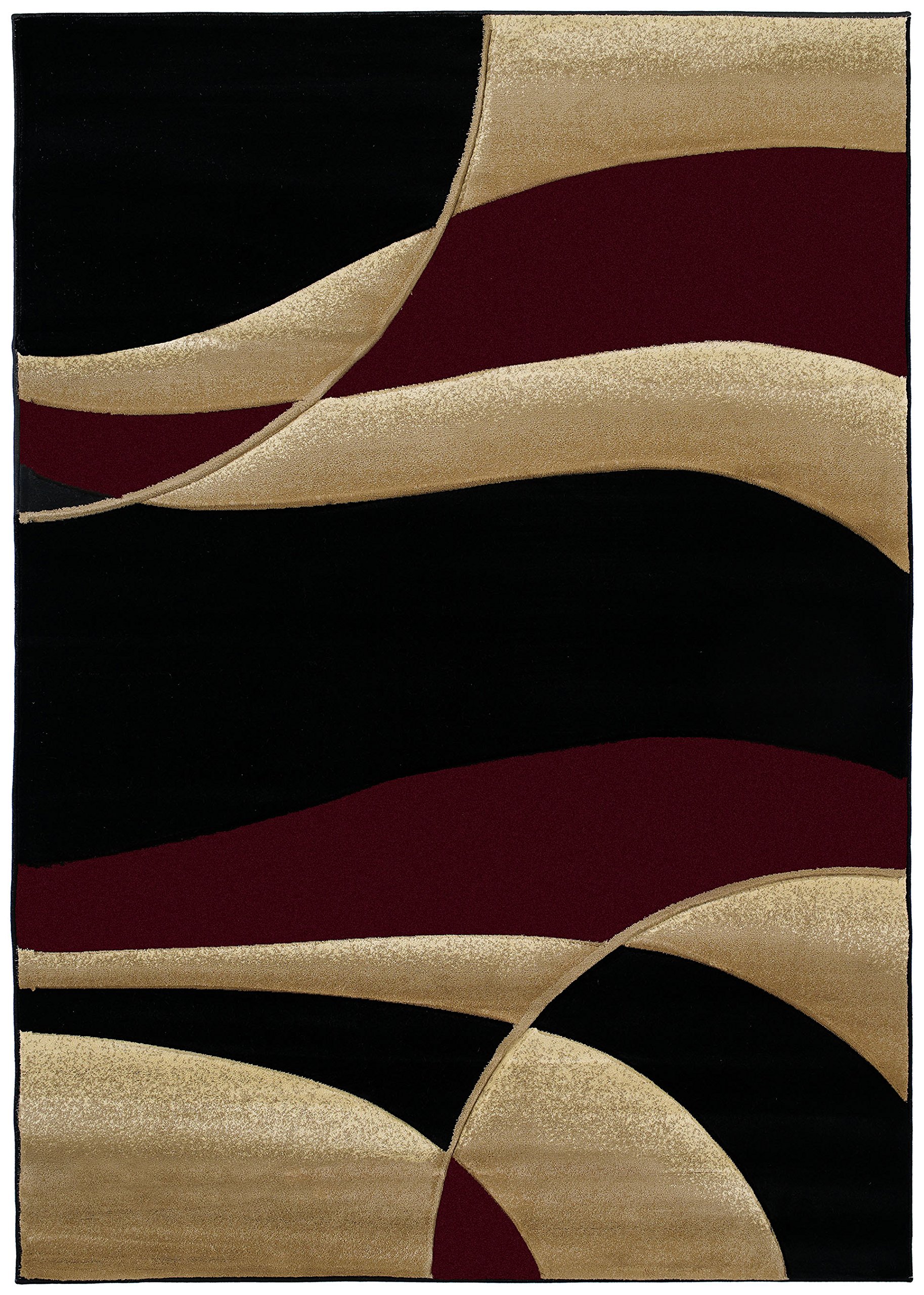 United Weavers Contours Avalon Runner Rug - Burgundy 2'7