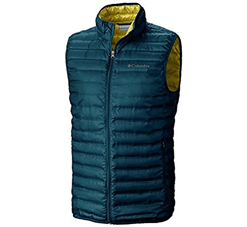 Columbia Men's Big Flash Forward Down Vest - Lightweight Insulated Puffer Vest for Outdoor Activities, Hiking & Cold Weather - Water-Resistant & Warm Winter Jacket Alternative
