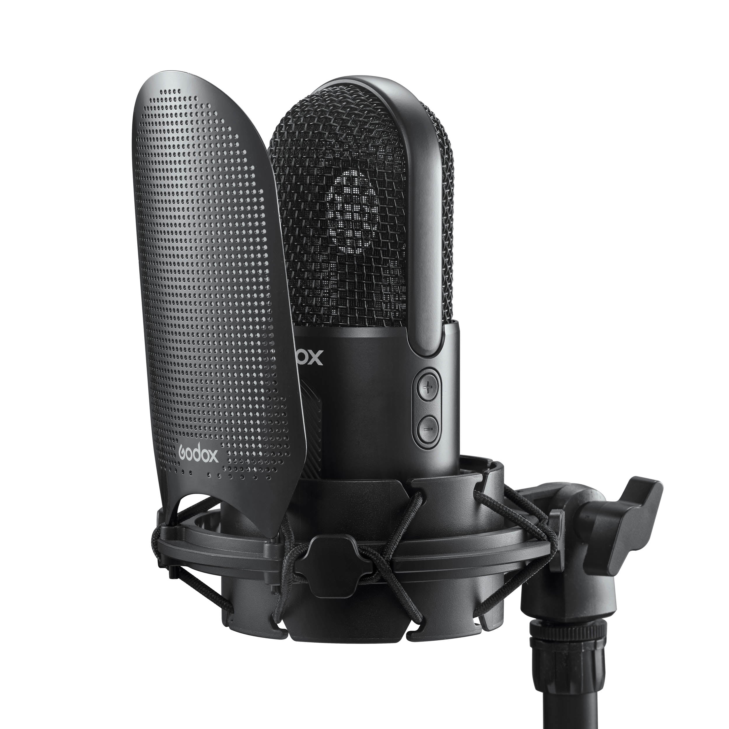 Professional USB Cardioid Condenser Microphone with Large Diaphragm - UMic10 for Podcasting, Streaming, Voice Over & Home Studio Recording
