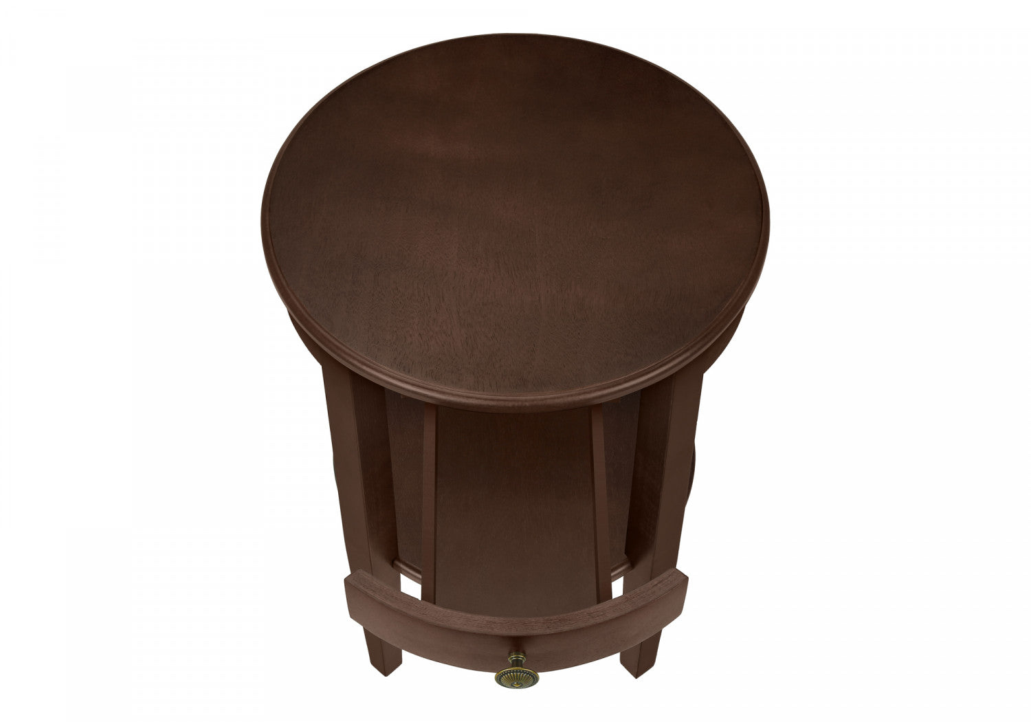 Modern Bryn Side Table in Espresso Finish - Perfect for Living Room, Bedroom, or Office Decor