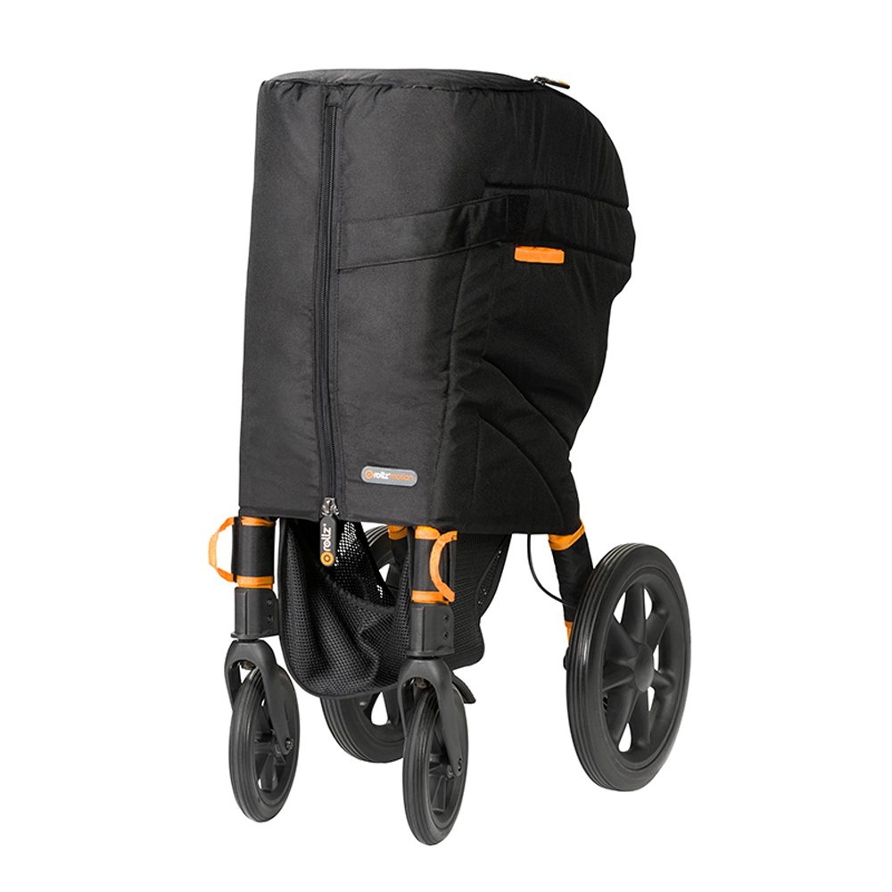 Rollz Motion All-in-One Rollator & Wheelchair Travel Cover - Lightweight & Durable Mobility Aid Accessory for Seniors & Disabled - Perfect for Air Travel, Doctor Visits & Outdoor Adventures