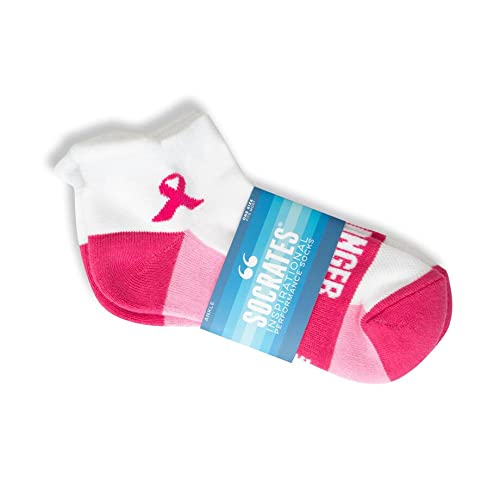Inspirational Running Socks for Women - Motivational Ankle Socks with Positive Affirmations - Best Running Gift for Female Athletes - Perfect for Marathons, Workouts & Daily Motivation