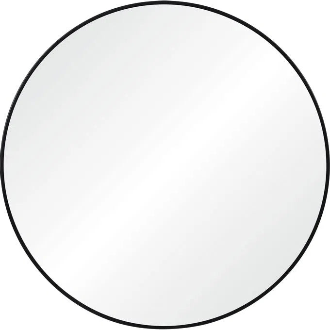 Claribel Wall Mirror - Modern Round Decorative Mirror for Living Room, Bedroom, or Bathroom - Perfect for Home Decor and Vanity Use