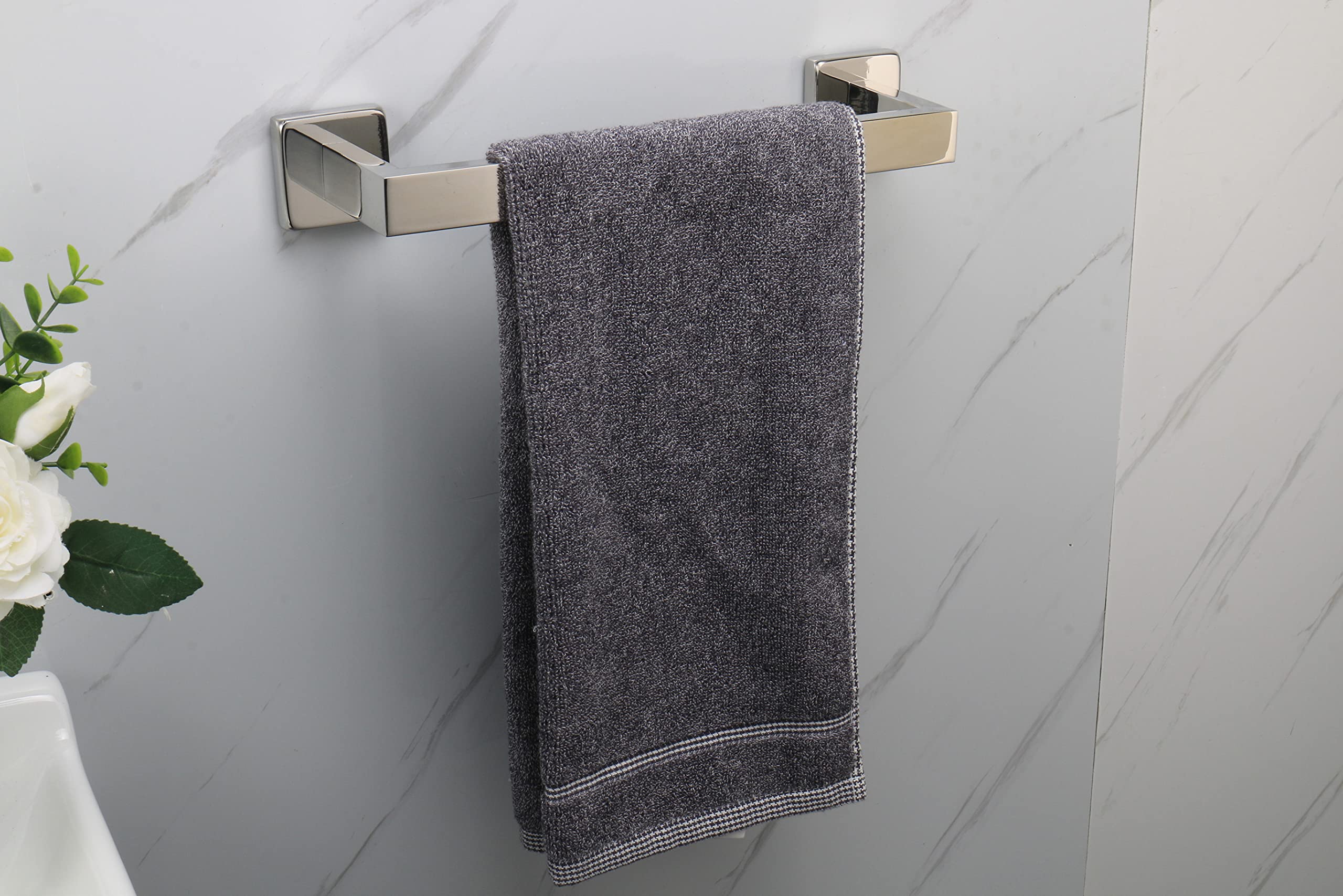 TocTen Heavy Duty Stainless Steel Towel Rack - 12