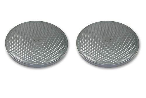 2-Pack 85677 Replacement Baking Pans for Presto 0343001 & 0343003 Models - Perfect for Pizzazz Pizza Oven, Baking, Roasting & Party Snacks