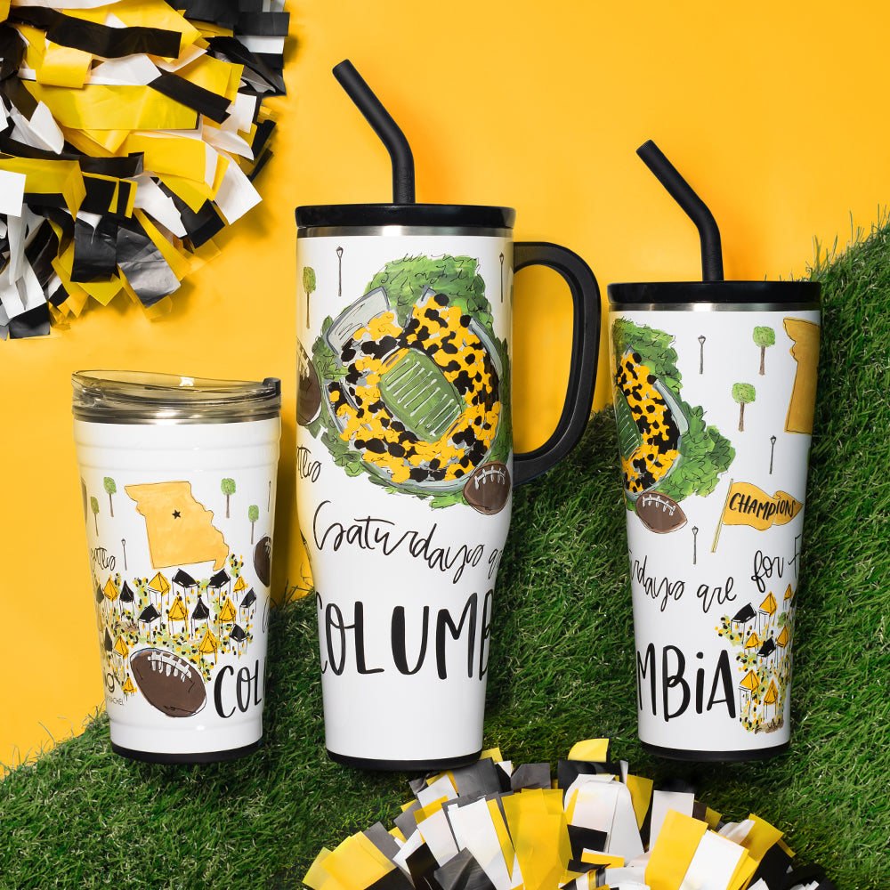 24oz Party Cup for Saturdays in Columbia MO - Perfect for Tailgates, BBQs & Outdoor Events