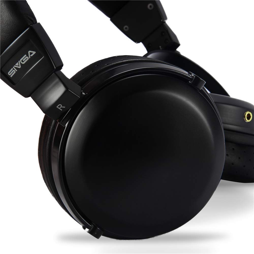 Sivga SV002 Closed Back Headphones with Microphone & Controls - Premium Audio for Gaming, Music & Calls (Open Box)