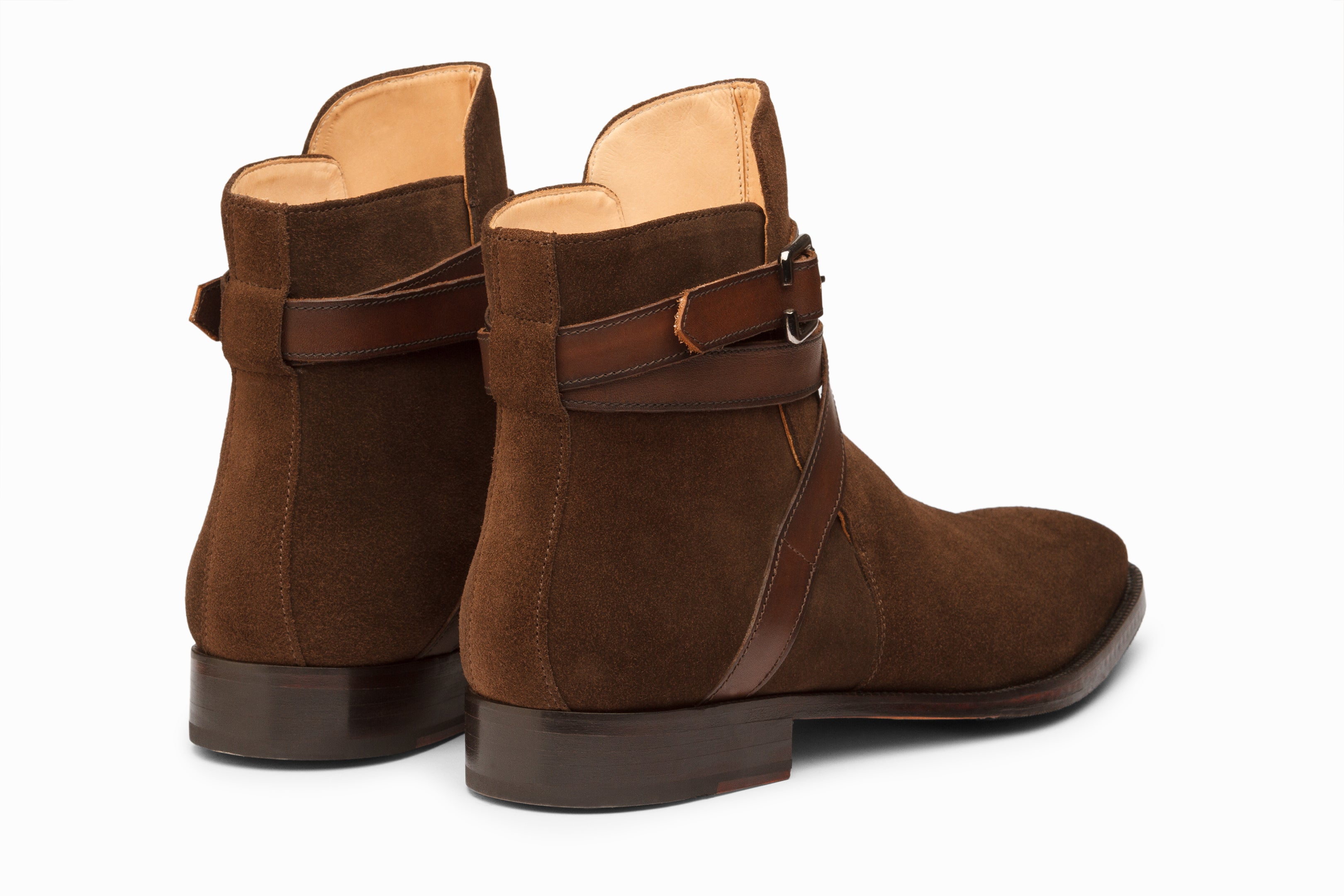 Stylish Dark Brown Suede Jodhpur Boots for Men & Women | Comfortable Ankle Boots for Casual Wear, Western Fashion & Horse Riding | Premium Leather Footwear