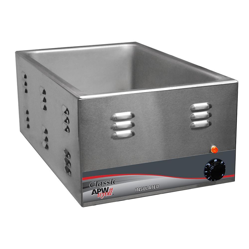 APW W 3Vi Wyott Commercial Full-Size Electric Pan Food Warmer 240V - Perfect for Restaurants, Catering & Buffet Service
