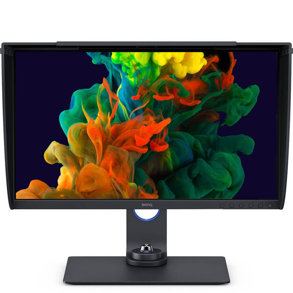 BenQ SW270C 27-inch 2K QHD HDR IPS Photography Monitor for Photo Editing, Graphic Design & Color Grading - Perfect for Photographers & Digital Artists