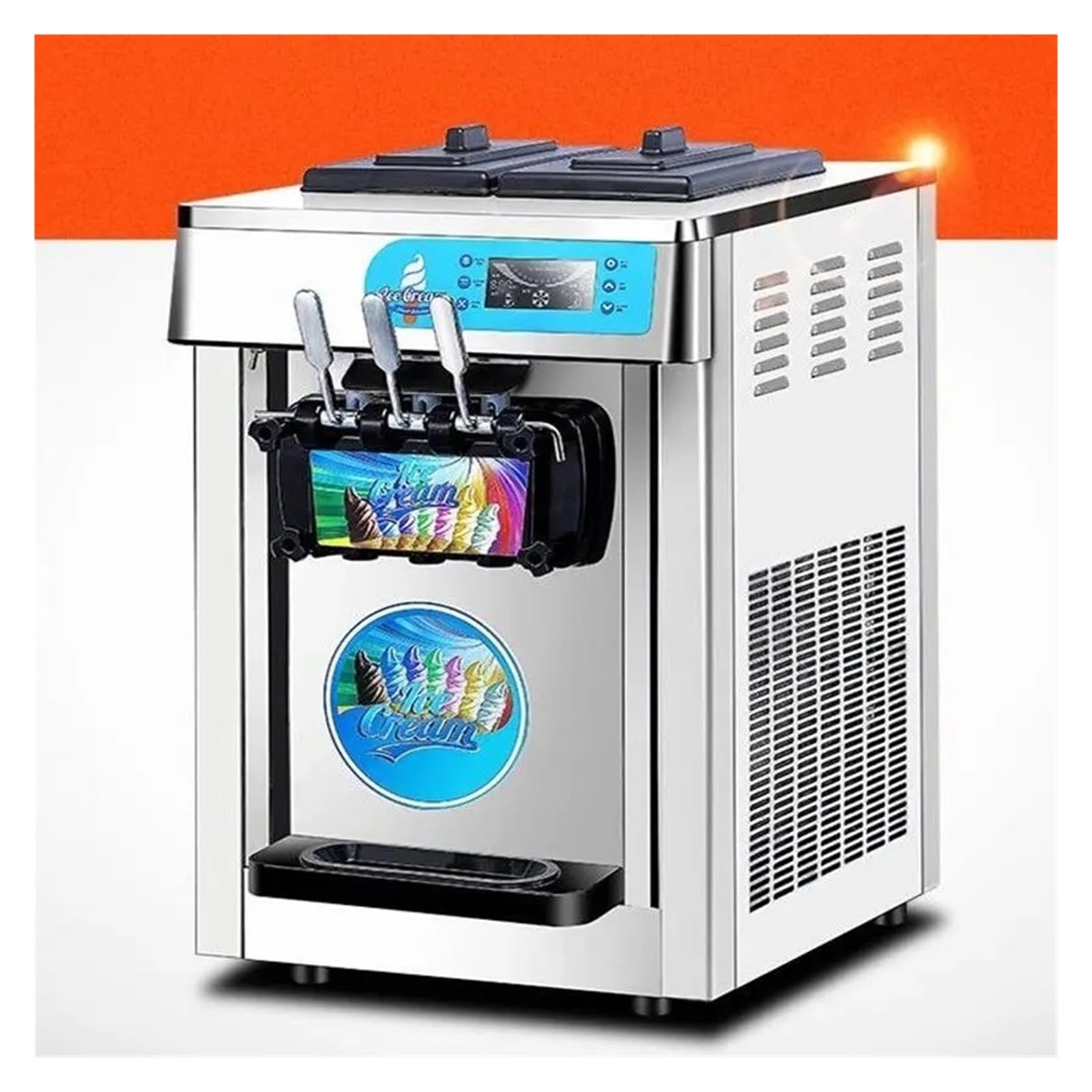 Replacement Front Panel Spare Parts for Ice Cream Maker - Compatible with Soft Serve Machines | Perfect for DIY Repairs & Commercial Ice Cream Shop Maintenance