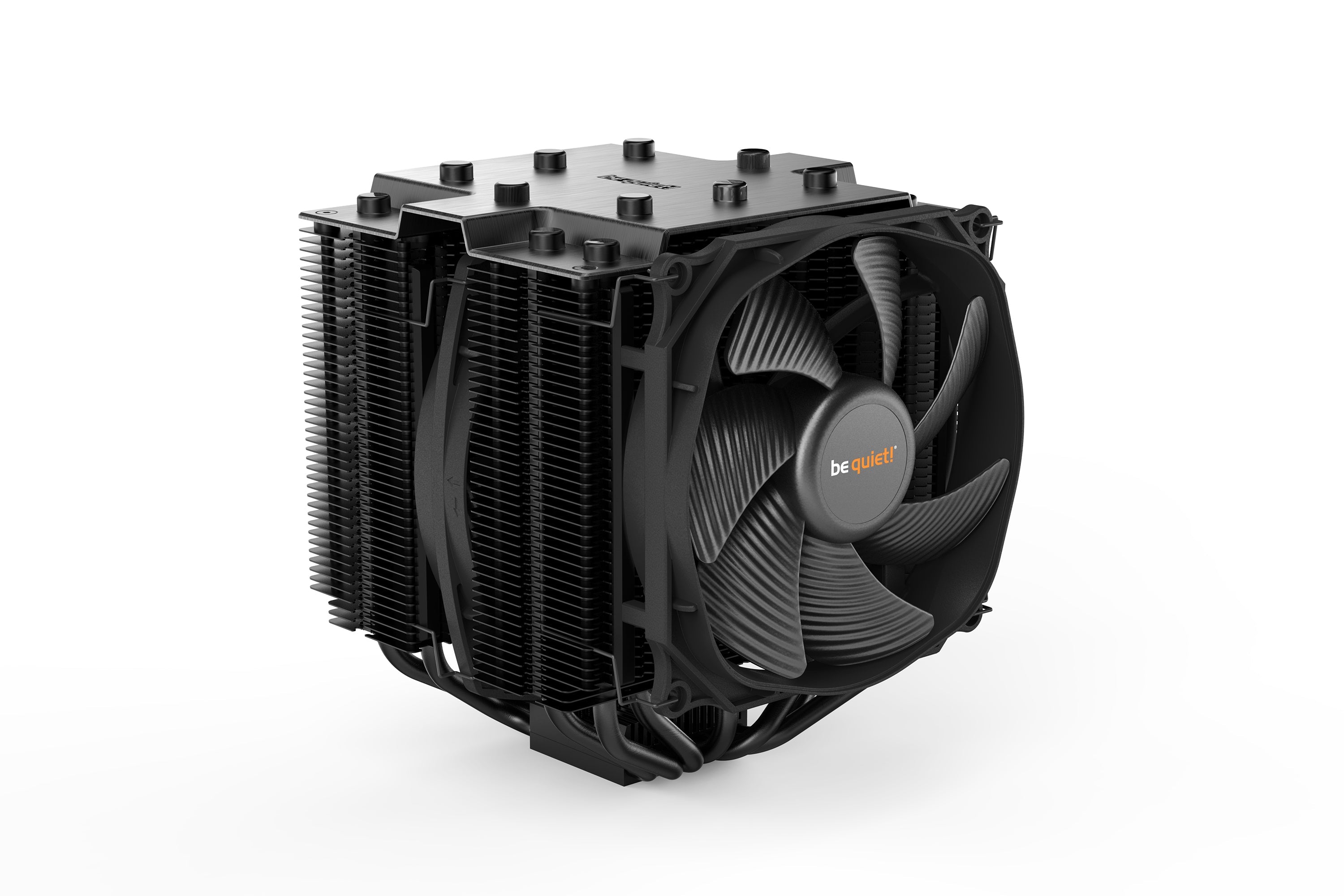 be quiet! Dark Rock Pro 4 CPU Cooler - 250W TDP, 120mm Silent Air Cooler for Intel & AMD - Perfect for Gaming PCs & High-Performance Workstations