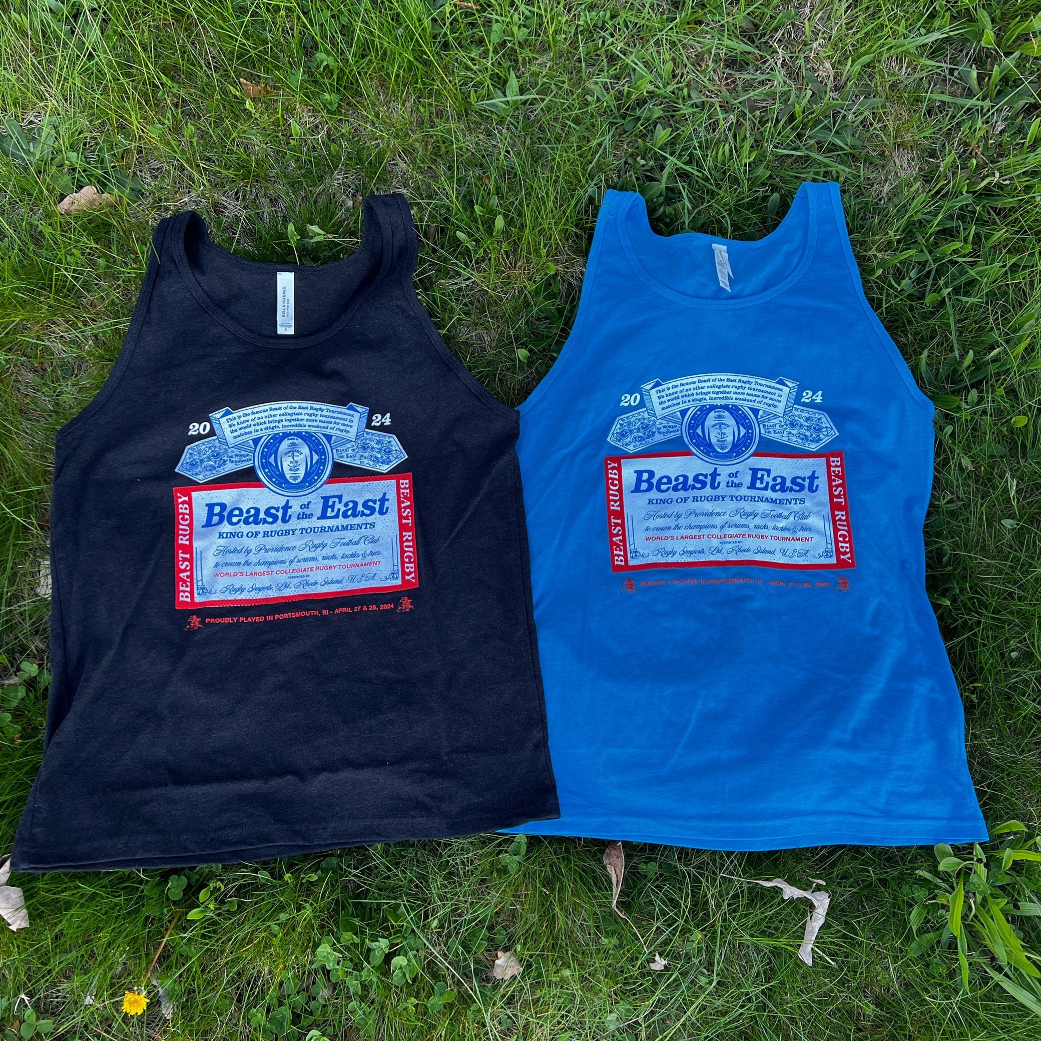 BOE '24 King of Rugby Tank Top - Breathable Quick-Dry Performance Shirt for Rugby Training & Sports - Perfect for Rugby Matches, Gym Workouts, and Outdoor Activities