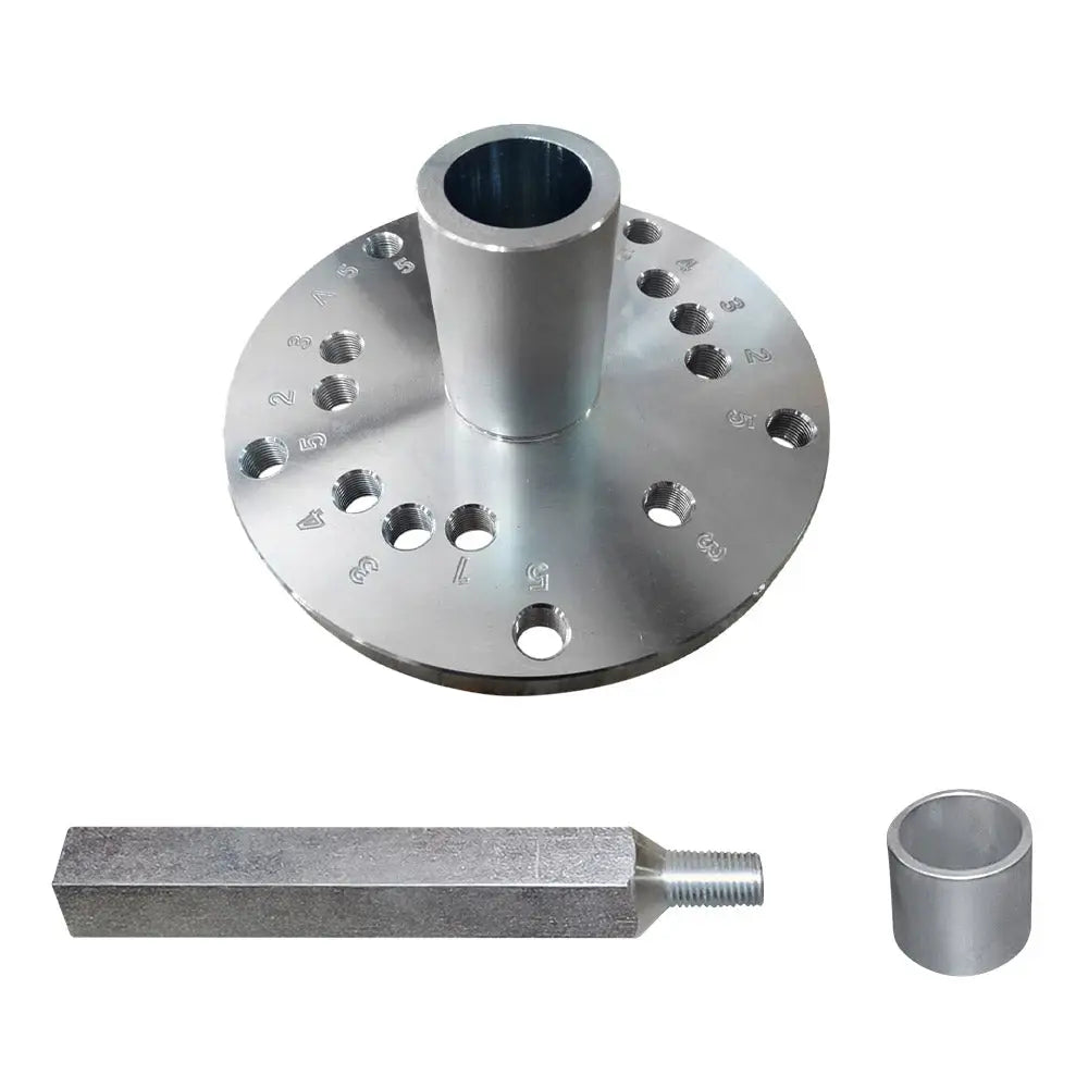 Amermac A5 Truer Adapter Kit - Universal Fit for 4/5 Lug SUVs & Trucks (Model 6366K) | Perfect for Wheel Alignment & Suspension Repairs