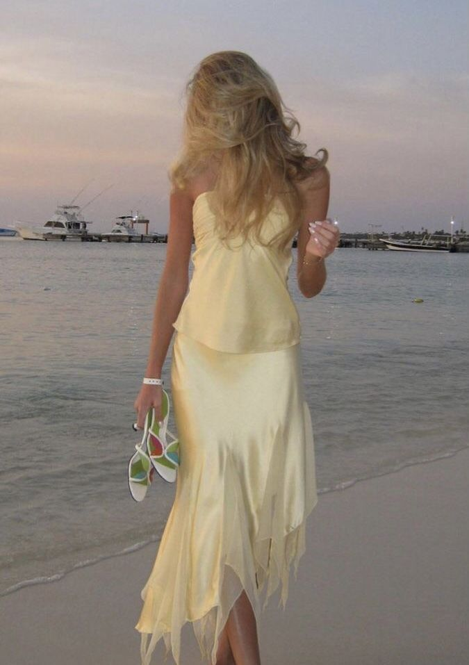Elegant Yellow Halter Mermaid Prom Dress - Satin Beach Vacation Evening Gown J6396 | Perfect for Formal Dances, Beach Weddings & Summer Parties