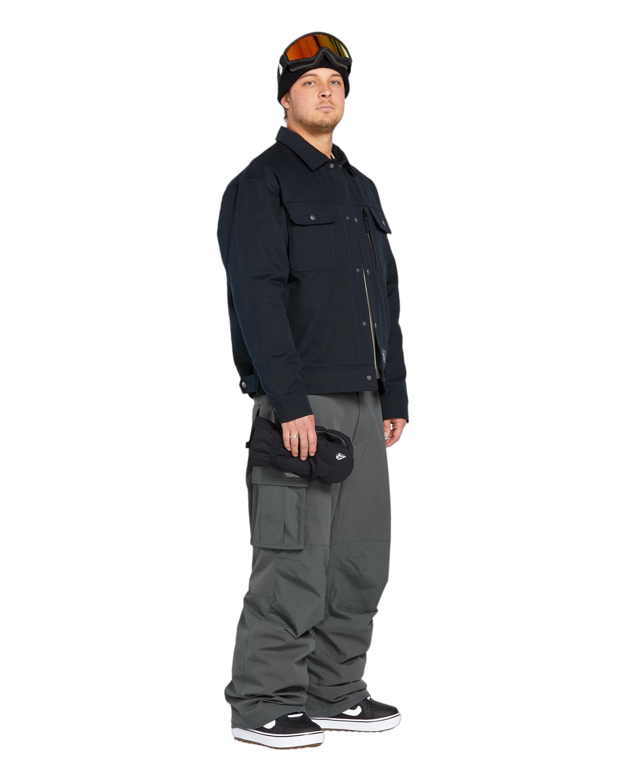 Volcom Men's NWRK Baggy Cargo Snowboard Ski Pants - Waterproof Winter Snow Pants for Skiing, Snowboarding & Outdoor Activities