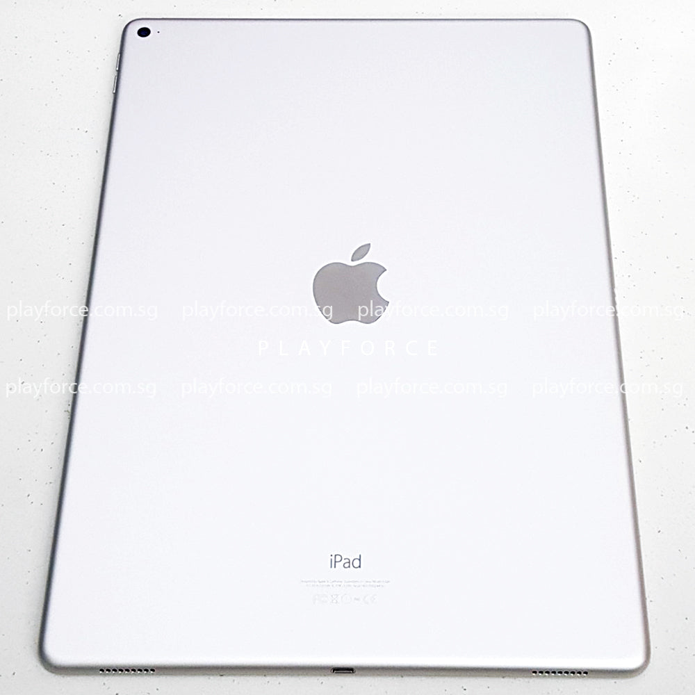 Apple iPad Pro 12.9-inch 1st Generation (128GB, Wi-Fi + Cellular, Silver) - Powerful Tablet for Work, Study & Entertainment