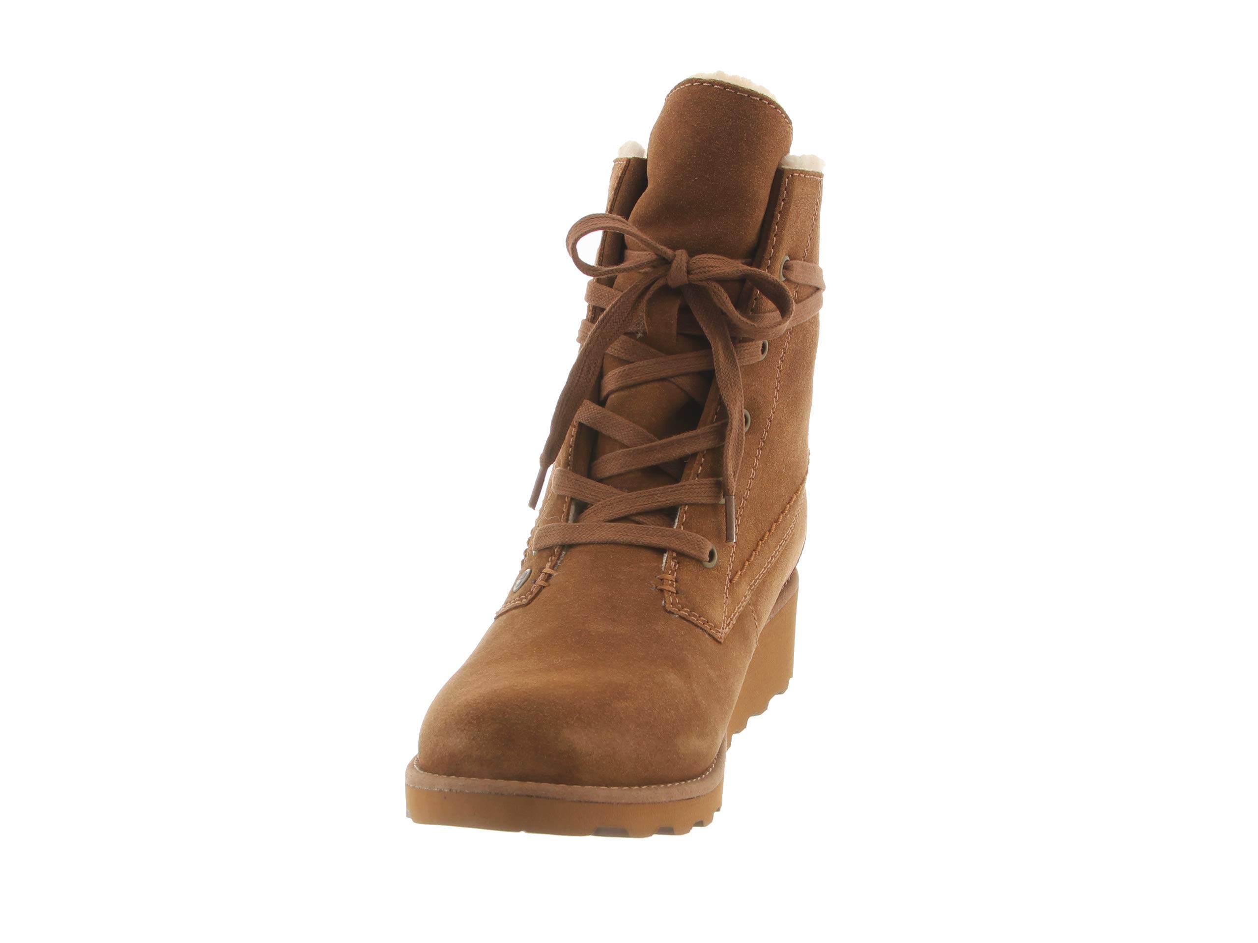 BEARPAW Women's Krista Suede Slip-On Winter Boots - Comfortable & Warm, Multiple Colors - Perfect for Casual Outfits, Snow Days & Cozy Indoor Wear